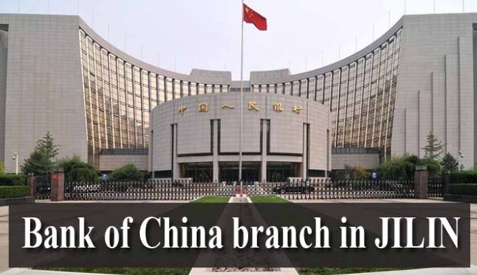 Bank of China branch in JILIN